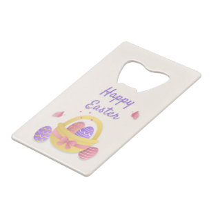 Joyeux panier de Pâques et papillons