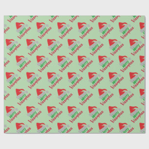 Joyeux Papier Cadeau de Noël Drôle Kissmyass