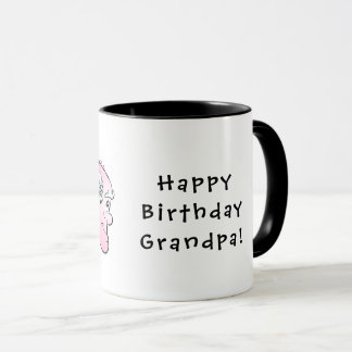 Joyeux papy d'anniversaire ! Mug à deux tons