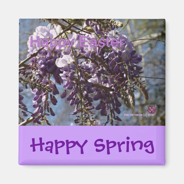 Joyeux Pâques (5) - Aimant - Personnaliser/Personn (Devant)