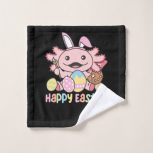 Joyeux Pâques Mignonne Axolotl Pâques Avec Oeufs D