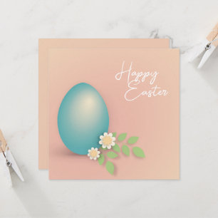 Joyeux pastel oeuf de Pâques conception florale pr