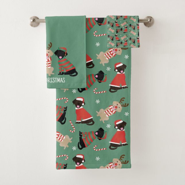 Joyeux Pawlidays Labrador Retriever Dogs (En situation)