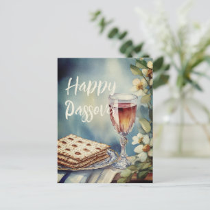 Joyeux Pesach de Pâque Carte postale de vacances