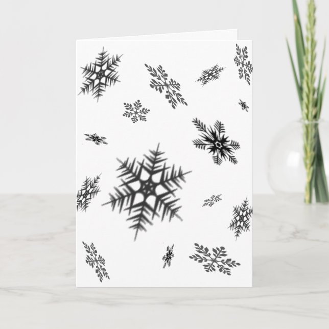 Joyeux petit Noël Carte de vacances pliée (Devant)