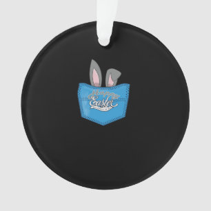 Joyeux Pop Pâques Peeking Bunny