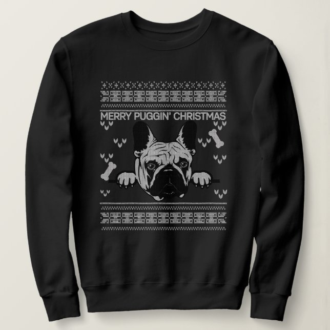 Joyeux Pouggin Sweat de Noël (Design devant)