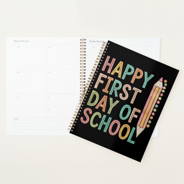 Joyeux premier jour d'école Retour à l'école (Devant avec enveloppe)