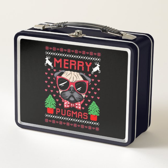 Joyeux Pugmas ! Lunchbox (Devant)