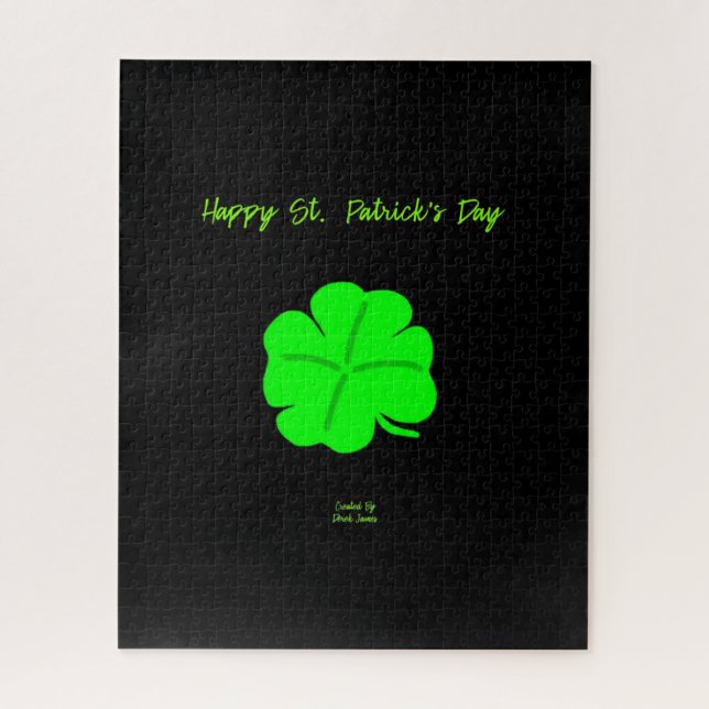 Joyeux Puzzle de la Saint Patrick 16" X 20" (Vertical)