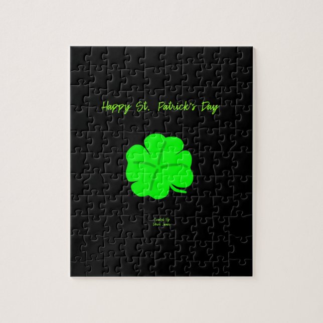 Joyeux puzzle de la Saint Patrick 20,3 cm X 25,4 c (Vertical)