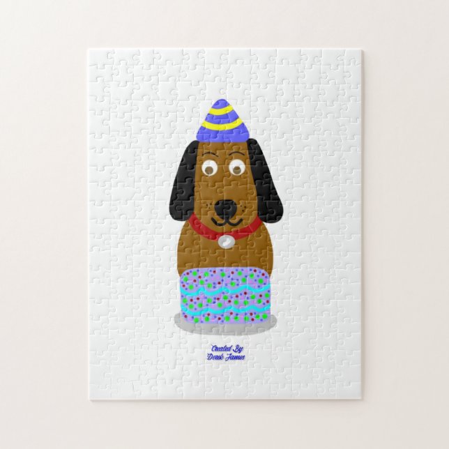 Joyeux puzzle de la up d'anniversaire (27,94 cm x  (Vertical)