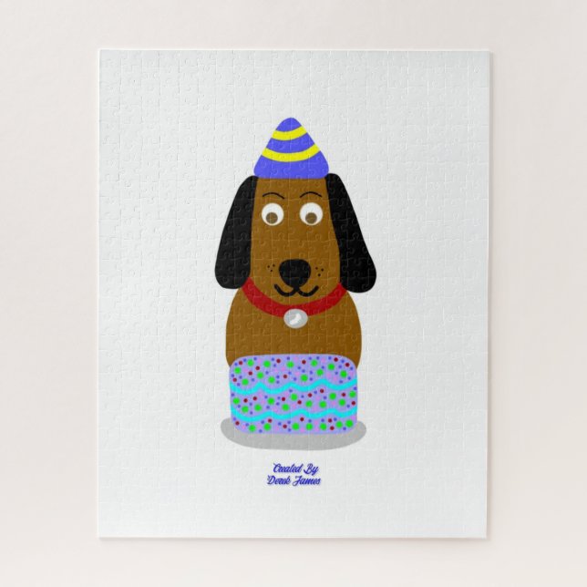 Joyeux puzzle de la up d'anniversaire (40,64 cm x  (Vertical)