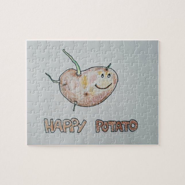 Joyeux Puzzle de pommes de terre (Horizontal)