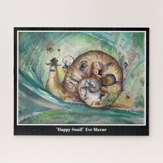 Joyeux Puzzle d'escargot (Horizontal)