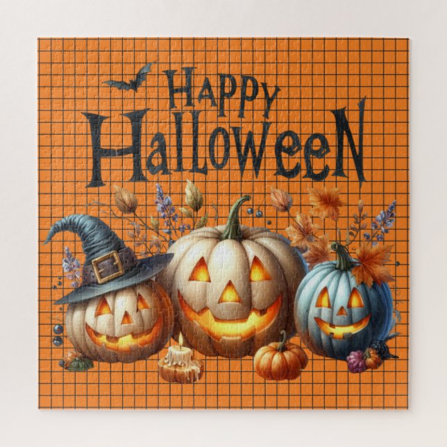 Joyeux puzzle d'Halloween (Vertical)