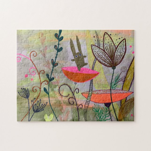 joyeux puzzle jardin (Horizontal)