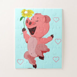 Joyeux puzzle Piglet Jigsaw