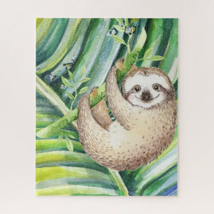 Joyeux Puzzle Tropical Sloth