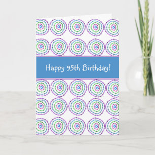 Joyeux quatre-vingt-quinzième anniversaire ! Carte