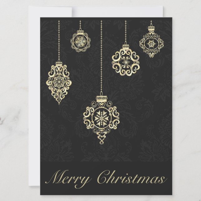 Joyeux Rose décoratif Gold Geometry (Devant)