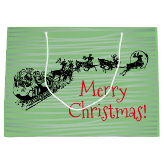 Joyeux sac cadeau de Noël