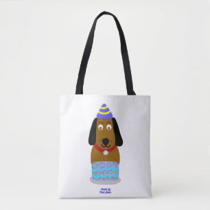 Joyeux Sac fourre-tout All-Over-Print de l'Anniver