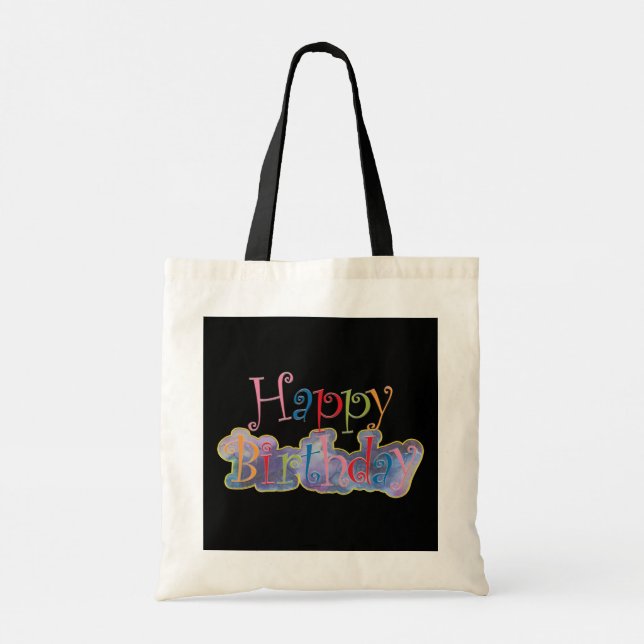 Joyeux Sac fourre-tout d'anniversaire (Dos)