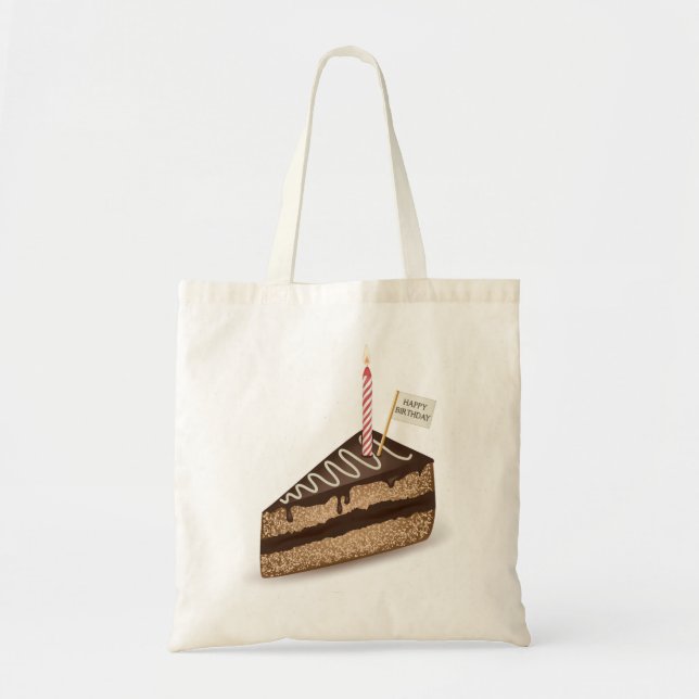 Joyeux Sac fourre-tout de gâteau au chocolat d'ann (Devant)