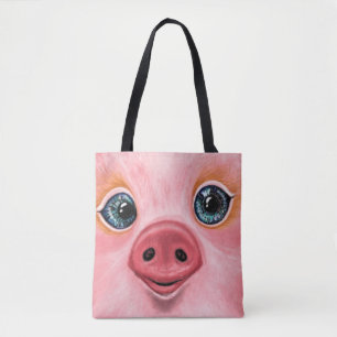 Joyeux Sac fourre-tout drôle de porc