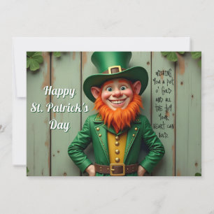 Joyeux Saint Patrick's Day Leprechaun
