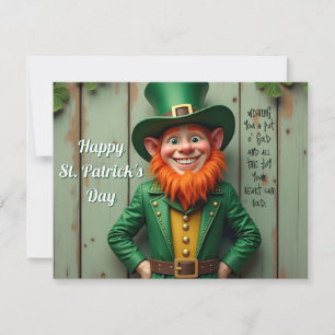 Joyeux Saint Patrick's Day Leprechaun