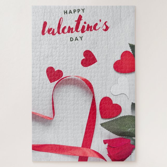 Joyeux Saint Valentin Puzzle (Vertical)