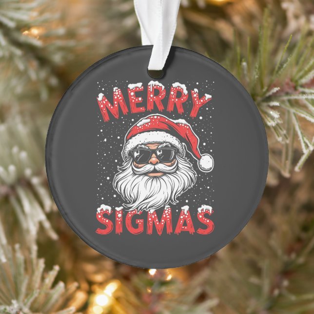 Joyeux Sigmas Funny Gen Alpha collège Noël (Arbre)