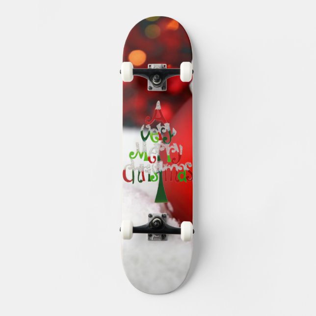 Joyeux Skateboard de Noël (Recto)