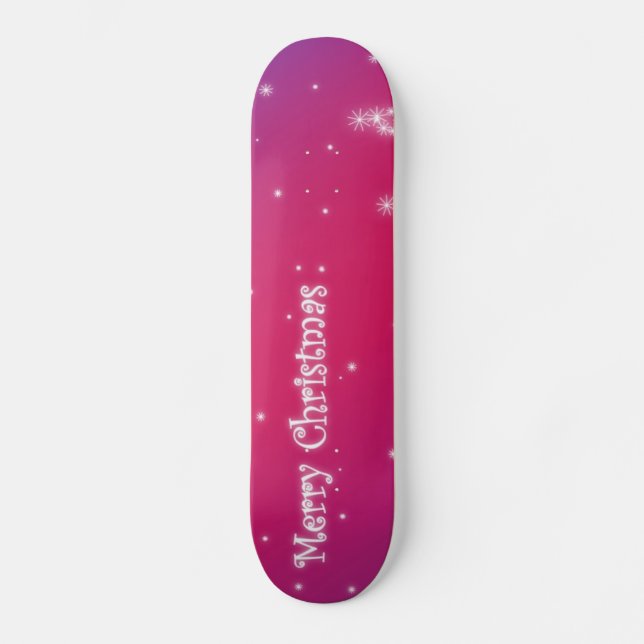 Joyeux Skateboard de Noël (Recto)