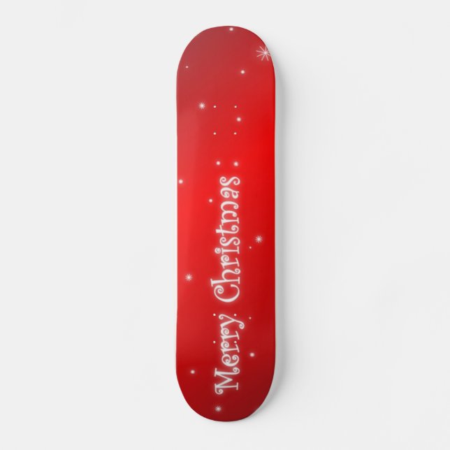 Joyeux Skateboard de Noël (Recto)