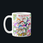 Joyeux Snowmans Christmas Coffee Mug<br><div class="desc">Café Mugs avec Happy Snowmans Joyeux Noël Fête Dessin Dessin Dessin Dessin Dessin Dessin Dessin Dessin Dessin Snowman - ou Choisissez / Ajoutez votre texte unique / Police / Couleur - Faites votre cadeau spécial Mugs - Redimensionnez et déplacez ou supprimez et ajoutez des éléments / image avec l'outil de...</div>