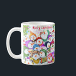 Joyeux Snowmans Christmas Coffee Mug<br><div class="desc">Café Mugs avec Happy Snowmans Joyeux Noël Fête Dessin Dessin Dessin Dessin Dessin Dessin Dessin Dessin Dessin Snowman - ou Choisissez / Ajoutez votre texte unique / Police / Couleur - Faites votre cadeau spécial Mugs - Redimensionnez et déplacez ou supprimez et ajoutez des éléments / image avec l'outil de...</div>