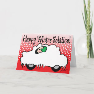 Joyeux solstice d'hiver ! - Carte de vacances