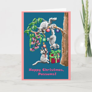 Joyeux Sommes de Noël ! Carte de Noël australienne