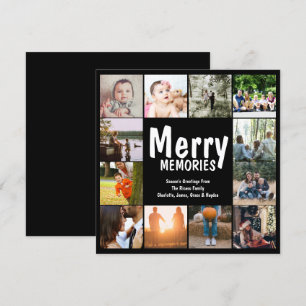 Joyeux souvenirs 12 Noël Modèle photo