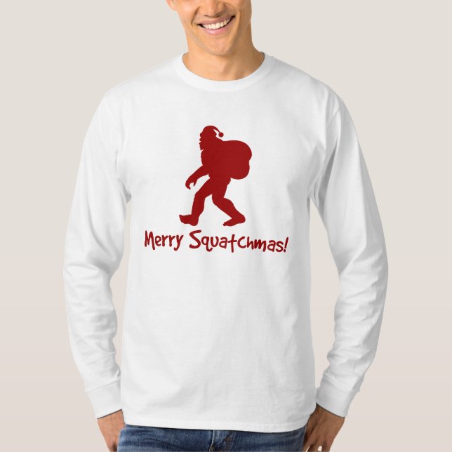 Joyeux Squatchmas ! T-shirt (Devant)