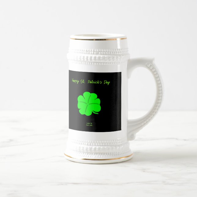 Joyeux St. Patrick's Day Stein Mug (Droite)