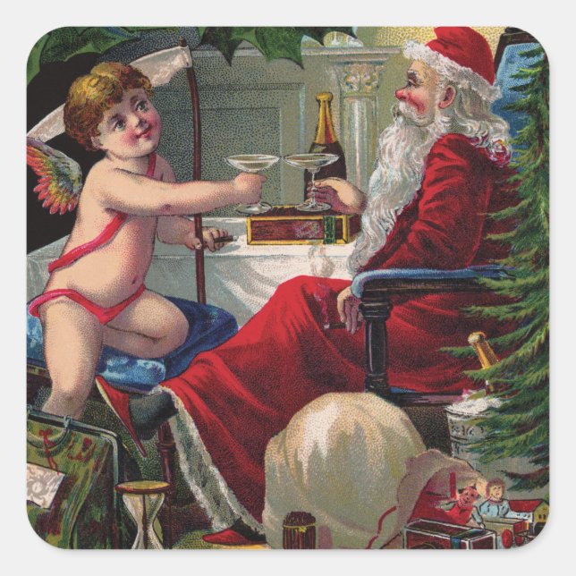 Joyeux Stickers de Noël et Bonne Année (Devant)