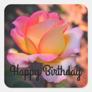 Joyeux Stickers Rose Elle anniversaire #4-2