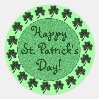 Joyeux Stickers Shamrocks de St. Patrick's Day
