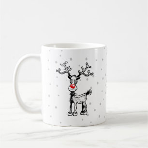 Joyeux Stressmas avec Rudolph sur une tasse