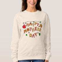 Joyeux Sweatshirt de la fête des mères