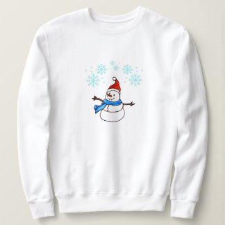 Joyeux Sweatshirt de Noël Snowman